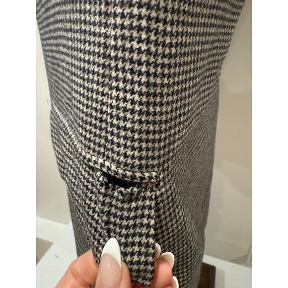 Brioni Neiman Marcus Escorial Wool Suit Jacket Houndstooth Blk White Size 48R JL - Picture 7 of 16